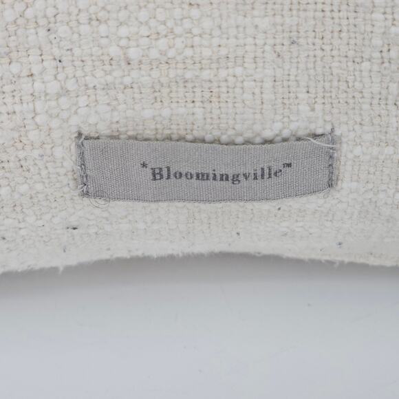 Bloomingville Boho Bohemian Cotton Lumbar Pillow Embroidery Fringe Multicolor - Picture 3 of 7